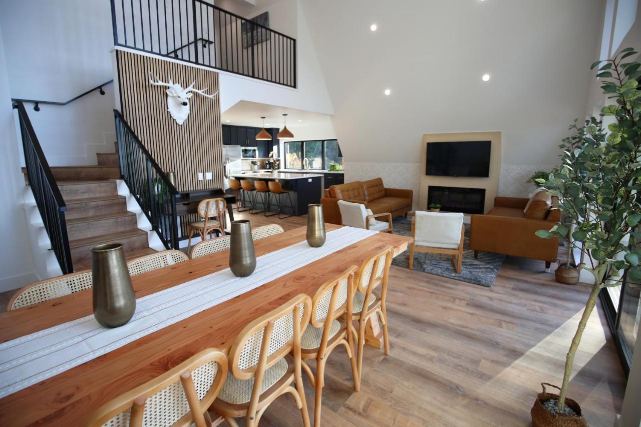 Villa High End A-Frame - Hot Tub - Awesome Views - Yosemite - Electric Vehicle Friendly - Sleeps 10 Oakhurst Esterno foto