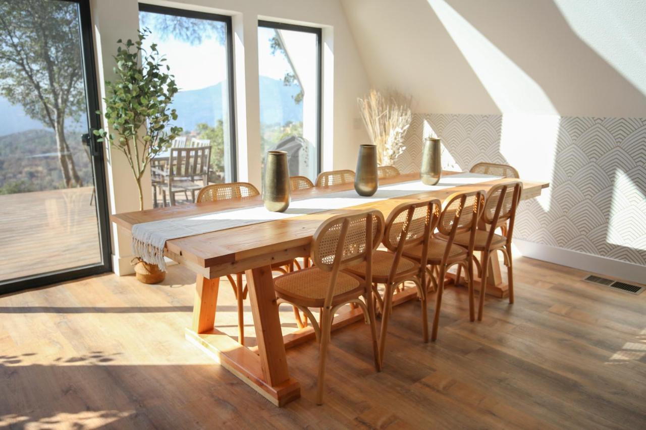 Villa High End A-Frame - Hot Tub - Awesome Views - Yosemite - Electric Vehicle Friendly - Sleeps 10 Oakhurst Esterno foto