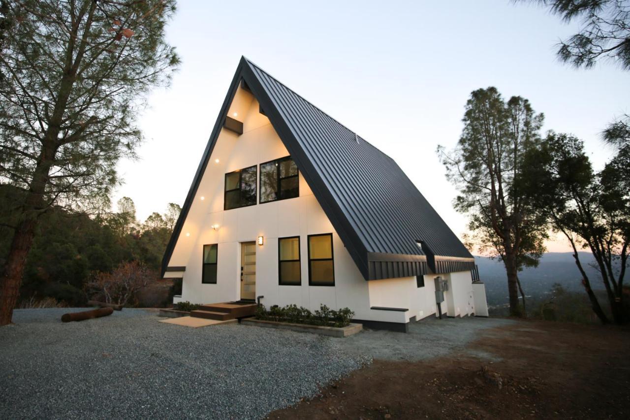 Villa High End A-Frame - Hot Tub - Awesome Views - Yosemite - Electric Vehicle Friendly - Sleeps 10 Oakhurst Esterno foto
