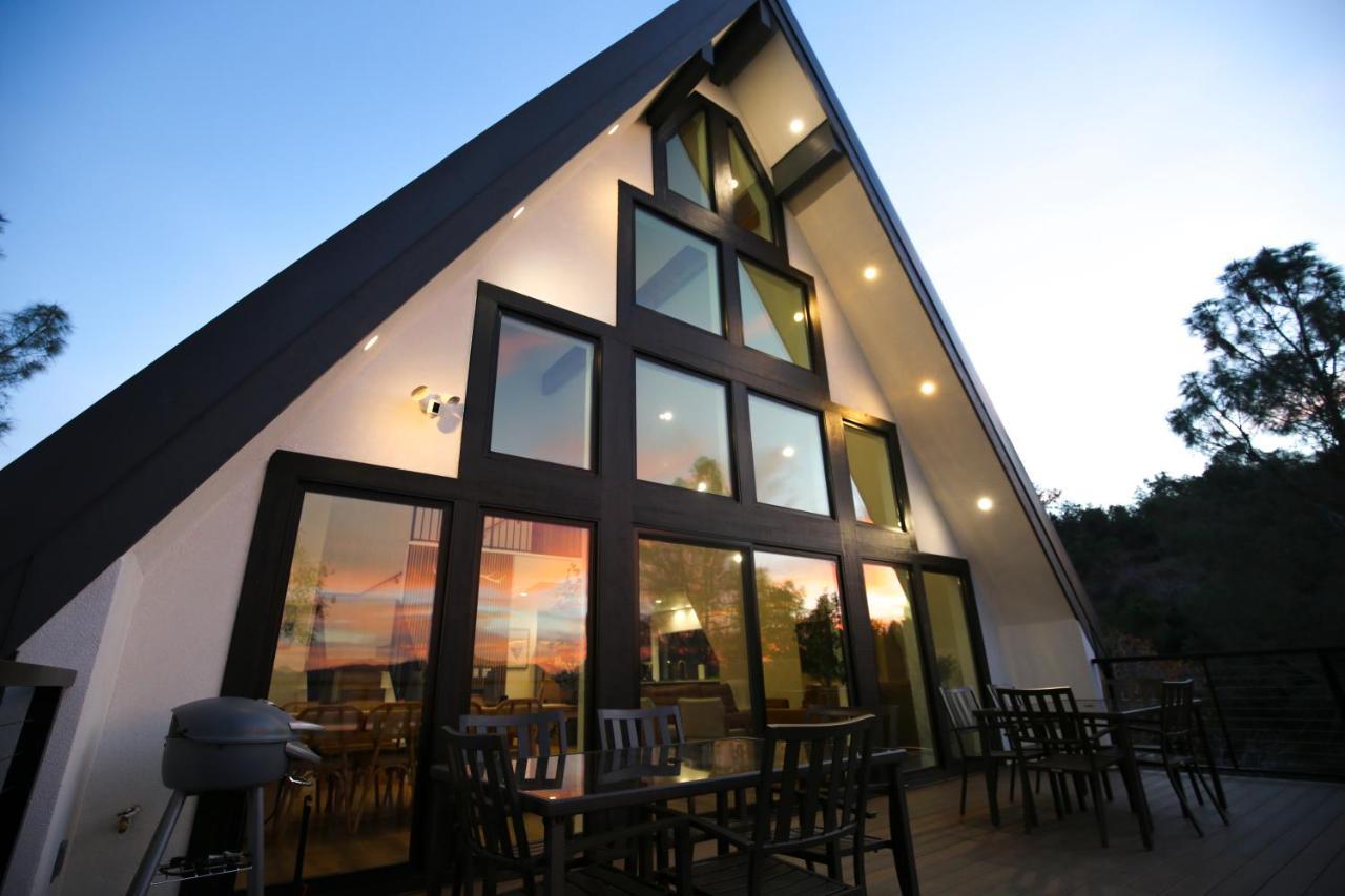 Villa High End A-Frame - Hot Tub - Awesome Views - Yosemite - Electric Vehicle Friendly - Sleeps 10 Oakhurst Esterno foto